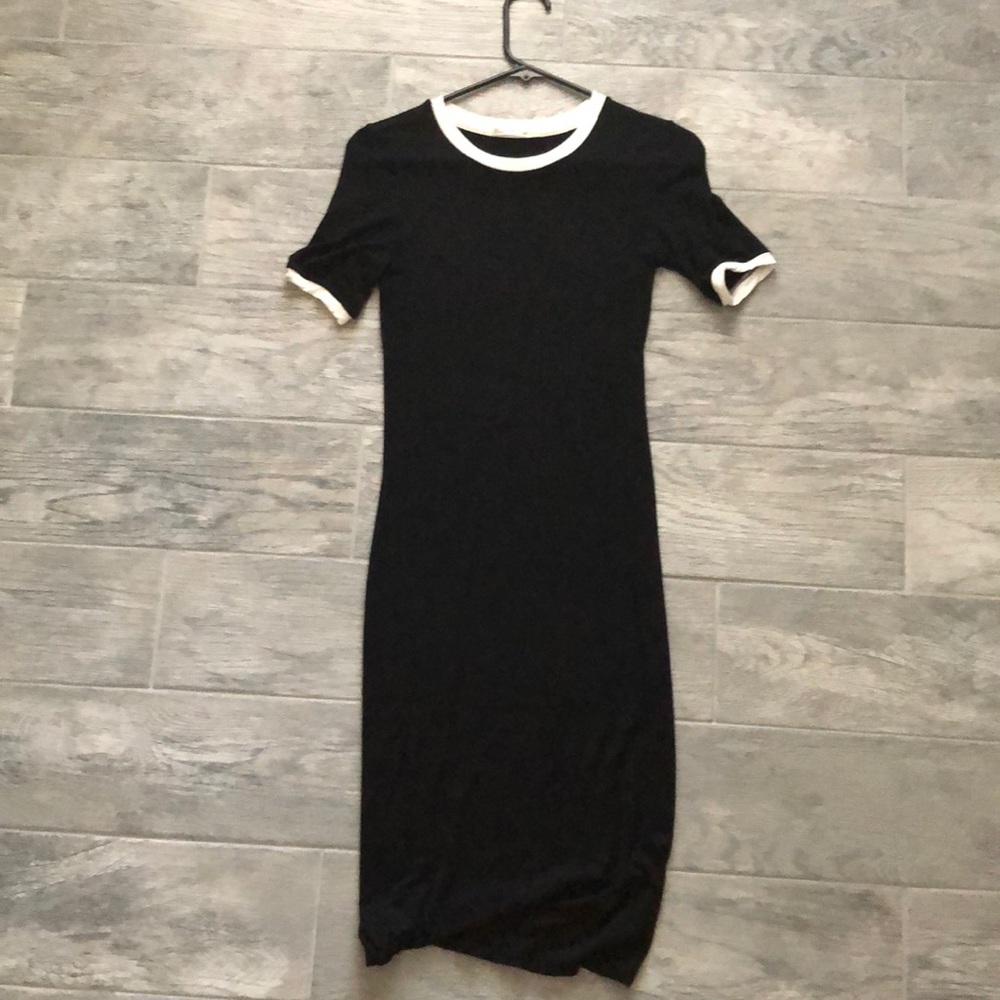 Hearts and Hips Black and White Dress